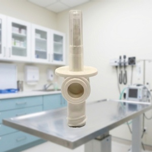 Jeringa Luer Slip no estéril Chi Feng PC con filtro de 0.2um, modelo transparente 18C034, OEM disponible para uso en fábricas farmacéuticas - Product Image 1