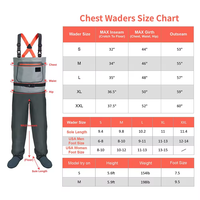 Vente en gros de cuissardes de pêche en tissu 3 couches de qualité supérieure pantalons de pêche à la mouche cuissardes de pêche imperméables