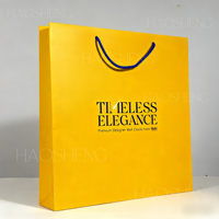 Özel Logo Baskılı Karton Hediye Çantası El Yapımı Pamuklu İp Saplı Lüks Kraft Butik Hediye Mağazaları Toptan Satış