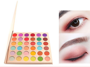 <span class=keywords><strong>Prix</strong></span> d'usine pour votre sélection 36 poudres scintillantes satinées bleues métallisées <span class=keywords><strong>Palette</strong></span> de fards à paupières imperméables ODM&OEM - Product Image 4