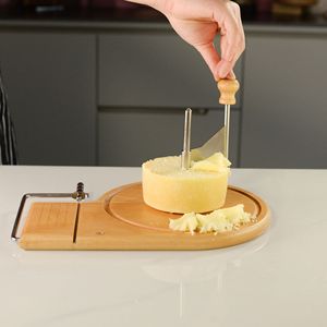 Rebanador de Cocina de Madera para Queso, Jamón y Pan con Control de Grosor Ajustable - Product Image 4