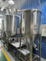 Mezcladora Industrial de Alta Velocidad Totalmente Automática para Gránulos de Color de Masterbatch Plástico Vertical, Máquina de Mezcla Eficiente