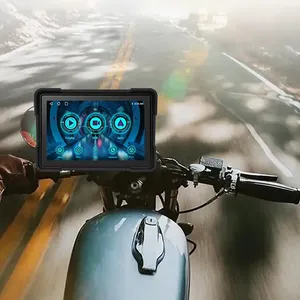 哈雷戴维森旅游路街道三轮车滑翔摩托车Linux全球定位系统导航收音机，带Carplay多媒体立体声
