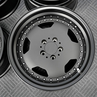 Jantes noires fermées Mforged style OEM pour distributeurs, ateliers de tuning, grossistes, importateurs – Détail radial personnalisé