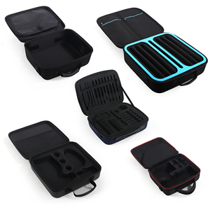 Étui de transport rigide personnalisé grand format avec fermeture éclair en EVA et mousse prédécoupée pour outils - Product Image 2