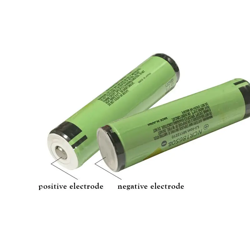 100% 원래 파나소닉 NCR18650B 3400mAh 3.7V 충전식 18650 배터리 보호 NCR18650B 3400mAh 손전등 용