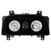 Tableau de bord numérique Yuefu 12,3 pouces pour Discovery 4 Range Rover Sport 2010-2013, écran LCD, groupe d'instruments TPMS, noir, 1 an