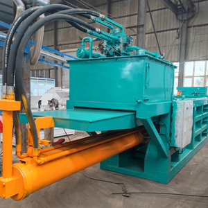 Machine de briquetage de ferraille métallique pour zones de production de coton, presse à balles horizontale pour acier et métaux - Product Image 6
