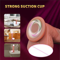 Dildo de Silicona Líquida Realista, Impermeable, con Vibración Suave y Ecológica para el Clímax Femenino