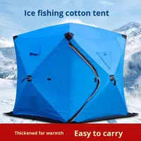 Tente de pêche écologique légère pour une personne, de qualité supérieure, épaisse, résistante au froid, pour la pêche en plein air, le camping, coupe-vent