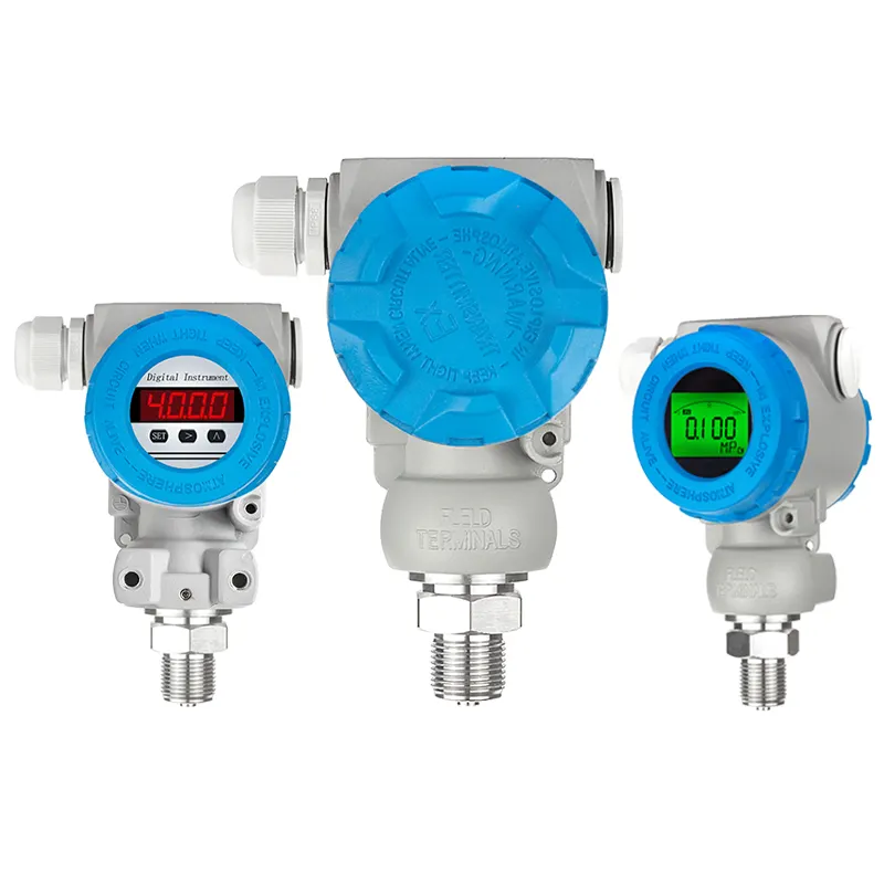 Explosion-proof industrial digital pressure transmitter water oil air pressure sensor 4-20mA pressure transmitter price