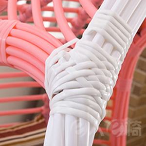 Chaise suspendue en rotin, œuf, balançoire de Patio, jardin extérieur, balcon, loisirs, bon marché, rose, offre spéciale - Product Image 5