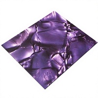 Peau de tortue naturelle, perle transparente, en acétate, peau de méduse, feuille plastique, don pour tambour et plectres de guitare