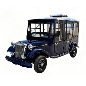 Voiture électrique de tourisme rétro RSY-A8 PLUS 4200x1520x1980mm 8 11 14 places, navette pour hôtel et excursions - Product Image 4