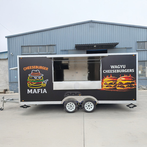Camion de restauration entièrement équipé pour boulangerie, chariot à café mobile, remorque alimentaire avec équipements de cuisine complets, chariot à pizzas - Product Image 2
