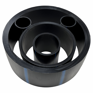 ท่อโพลีเอทิลีนความหนาแน่นสูง (HDPE) 4 5 6นิ้วท่อ Pe100ความดันสูงท่อระบายน้ำ HDPE - Product Image 6