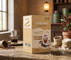 กล่องบรรจุภัณฑ์กาแฟแบบกำหนดเอง กล่องกระดาษเกรดอาหาร พิมพ์โลโก้ รับผลิตแบบ OEM ผู้ผลิต ผู้จัดจำหน่าย โรงงานจากเวียดนาม - Product Image 4