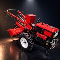 Tracteur multifonctionnel 22 CV diesel pour labourer, cultiver et semer dans les petites exploitations agricoles