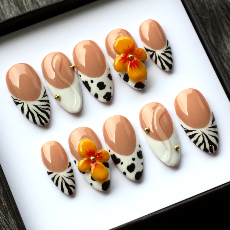 Elegant 2025 Acrylic 3D Nail Model