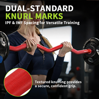 Barre de musculation HUISHENG 120 cm pour biceps, triceps et entraînement des bras, idéale pour la maison et les salles de sport commerciales