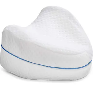 Gran oferta, almohada lateral para dormir, almohada para piernas y rodillas, almohada de soporte de espuma para dormir, alivio calmante del dolor