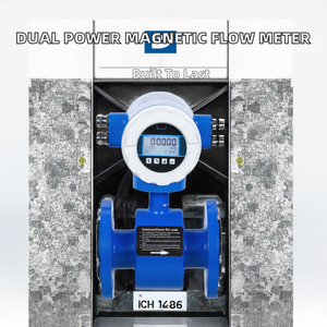 เครื่องวัดการไหลแบบดิจิตอล 24VDC 220VAC RS485 DN50 เหล็กกล้าคาร์บอน ความแม่นยำ +/-0.5% - Product Image 2