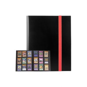 Album de collection personnalisable en PP à 9 emplacements, avec clip pour cartes de collection, page d'activités et porte-cartes postales, sérigraphié - Pour cadeau DIY - Product Image 1