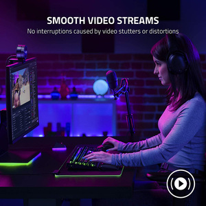 جهاز <span class=keywords><strong>Razer</strong></span> <span class=keywords><strong>Kiyo</strong></span> Pro يتدفقون كاميرا ويب غير مضغوط O p 60FPS-مستشعر إضاءة تكيفي عالي الأداء-تمكين HDR-سريع USB - Product Image 4