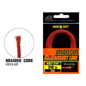 Corde de ligne d'assistance tressée en fibre d'aramide tressée de pêche <span class=keywords><strong>KEVLAR</strong></span> de qualité supérieure JK KBC utilisée pour les hameçons de gabarit - Product Image 2