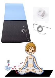 Penjualan langsung dari pabrik TPE busa pembumian bantalan olahraga konduktif kulit, tikar Yoga pembumian - Product Image 2