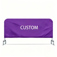 Tela Personalizada con Impresión UV para Barrera Móvil, Cubierta para Eventos sin Estructura de Hierro