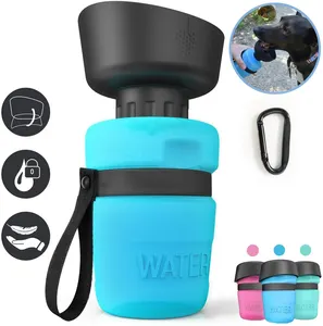 BPA משלוח בעלי החיים האכלת שתיית כוס קערה לחיות מחמד כלב מתקן מים בקבוק