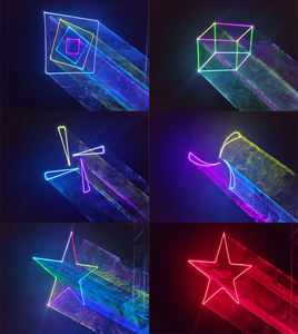 Projecteur laser LED RGB 10W avec animation, 30K laser pour DJ, scène disco, contrôle ILDA DMX512 et logiciel <span class=keywords><strong>ISHOW</strong></span> pour utilisation en parc à thème - Product Image 5