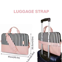 Bolsa de Portátil Moderna para Hombres y Mujeres, Personalizada, para Negocios, con Acolchado de Espuma EVA y Asa