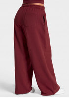 Pantalons de jogging surdimensionnés à taille haute, essentiels de la mode, logo personnalisé, pantalons de survêtement à jambes larges pour femmes, avec poches