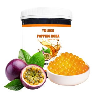 Perlas de Boba Explosivas YUECHUANXIANG al por Mayor, Concentrado de Maracuyá, Certificado Halal, Bolas de Jugo de Fruta, Jarabe, Aditivos de Azúcar - Product Image 4