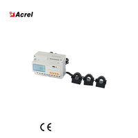 Medidor Inteligente de Energía Trifásico Acrel ADL3000-E, Montaje en Riel DIN, Comunicación RS485, Certificado IEC62053, Precisión 0.5S