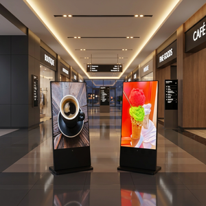 P1.5 Indoor LED Display 7000cd Brightness 10-Bit Color Depth Built-In CMS 178° Viewing Angle Floor <b>Stand</b> Advertising Screen - Product Image 3
