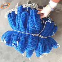 80x * 150cm gros poisson Ling bleu vert filet maille turbot Pot crabe écrevisse attrape Pot piège filet de poisson anguille crevette crevettes appâts vivants