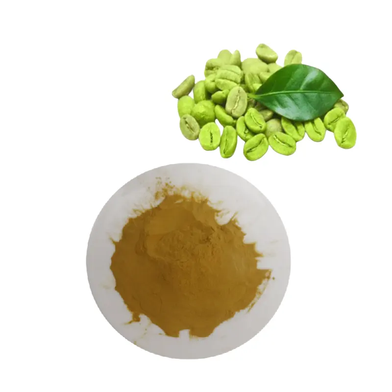 ODM OEM Customized Tablets capsules/50% Chlorogenic Acids/Weight Loss green coffee bean extract powder