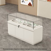 Vitrines de présentation multifonctionnelles pour bijoux, téléphones portables, lunettes, figurines, objets de musée, rangement, comptoirs en verre 120x50x90cm