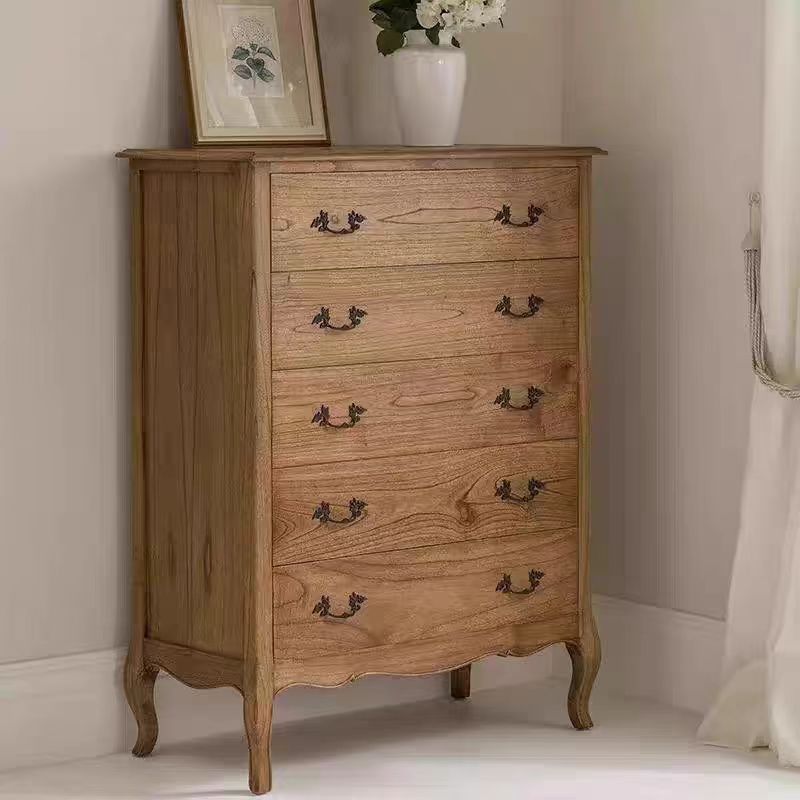 Hot Selling Vintage Oak Chest of Drawers - Solid Wood 7-Drawer