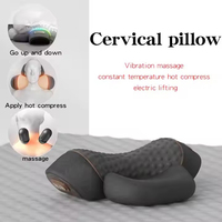 Oreiller cervical moderne Yun en mousse à mémoire de forme, forme convexe, chauffant, pour le soutien du cou et le massage du sommeil, avec thérapie non-trochogénique pour la colonne vertébrale
