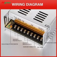 Fuente de Alimentación Conmutada de CA 220V a CC de Alta Calidad, Compatible con Pedidos Pequeños para Equipos Industriales