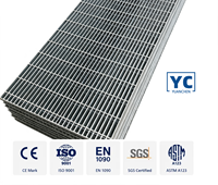 Plateforme antidérapante pour usine de traitement des déchets et tranche de convoyeur en grille métallique en acier au carbone dentelé