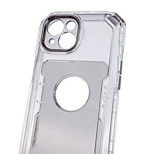 Somostel TPU + PC เคสโทรศัพท์โปร่งใสสำหรับโทรศัพท์มือถือพร้อมกรอบเลนส์ชุบโลหะด้วยไฟฟ้าสินค้าใหม่2025 - Product Image 4