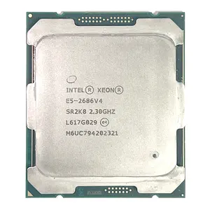 Processeur Intel Xeon en gros bon marché E5 2686 V4 quatorze cœurs 2.4GHz CPU serveur