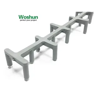 Factory 3/4"-3" Rebar All Size Plastic Slab Bolster Construction Materials Plastic Bolster Chairs Continous Plastic Slab Bolster