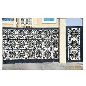 <span class=keywords><strong>Suisse</strong></span> Royal Designs Métal Forgé Aluminium Art Gate Dernières Industrial Swing Auto Entrée Principale Aluminium <span class=keywords><strong>Villa</strong></span> Gate - Product Image 6
