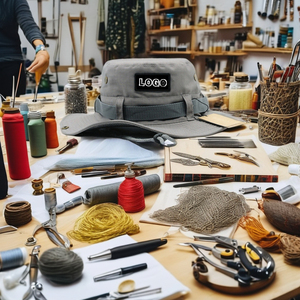 Miễn Phí Logo Ngoài Trời Xô Mũ Cho Câu Cá Đi Bộ Đường Dài Safari Rộng vành Với Ren Và Lưới Ngư Dân Nhân Vật Phong Cách Cho Bán Buôn - Product Image 4